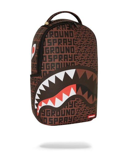 Zaino Sprayground marrone Money split dlx backpack