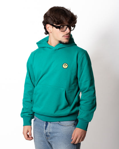 Felpa Barrow classic con cappuccio logato
