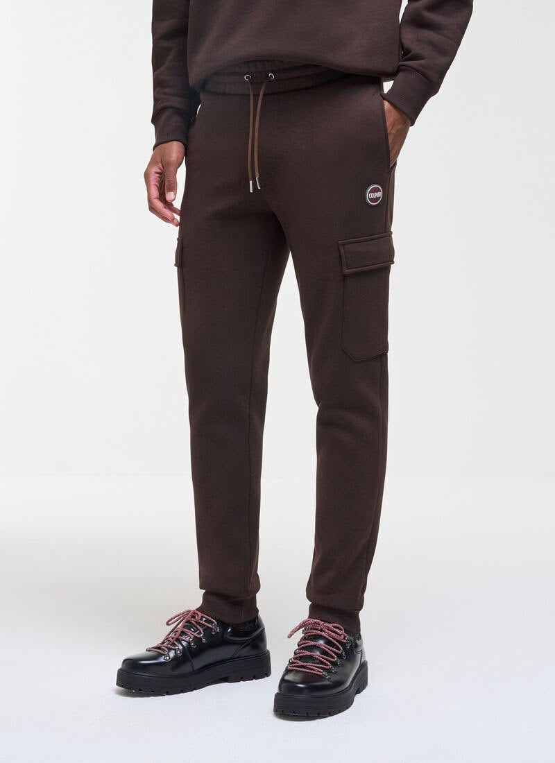Pantalone Colmar cargo in felpa uomo