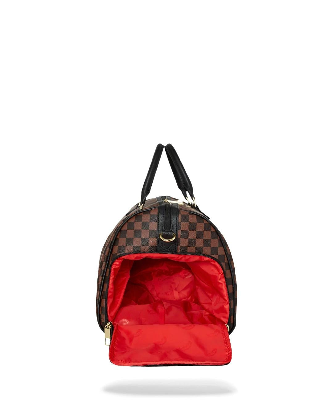 Borsone Sprayground marrone Sawtooth sharks in paris large duffle