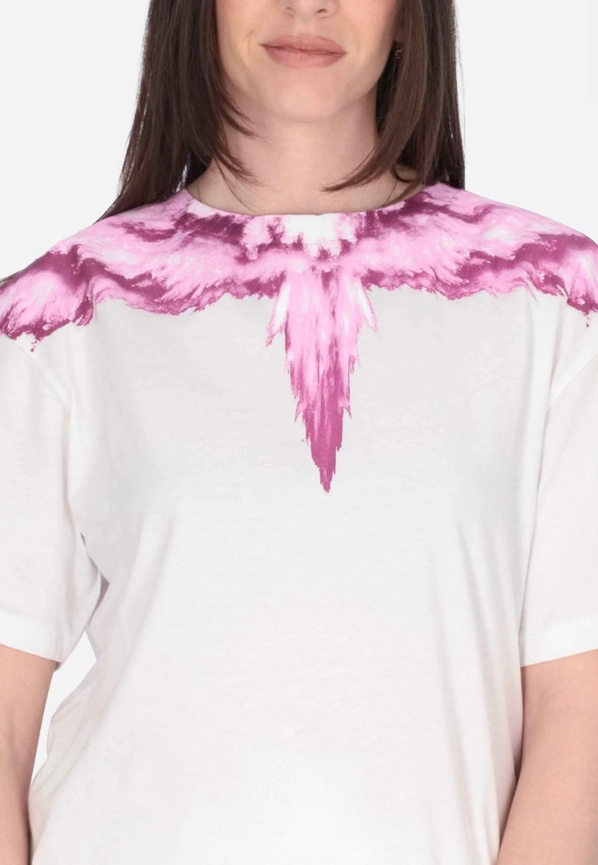 T-Shirt Marcelo Burlon "Icon Wings Multicolor" donna