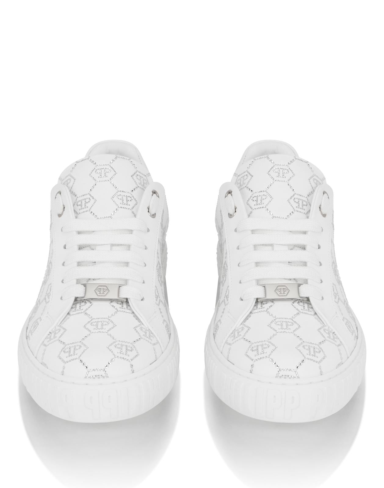 Sneakers Phillipp Plein "Logo Monogram Strass" uomo