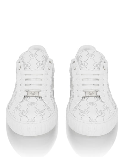 Sneakers Phillipp Plein "Logo Monogram Strass" uomo