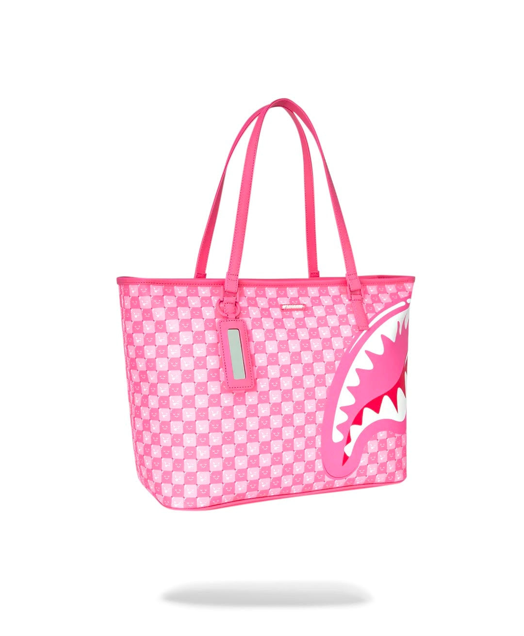 Borsa Sprayground fucsia PINK NEW CHECK FACES TOTE