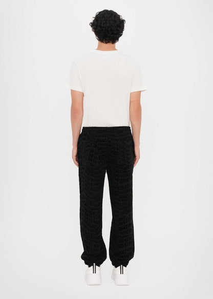 Pantalone Versace Jeans Couture in felpa "Logomania" uomo