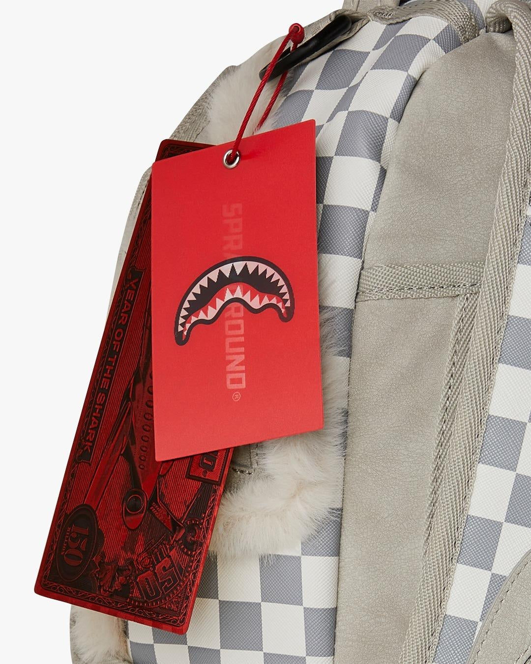 Zaino Sprayground bianco "FUR BABY BACKPACK"