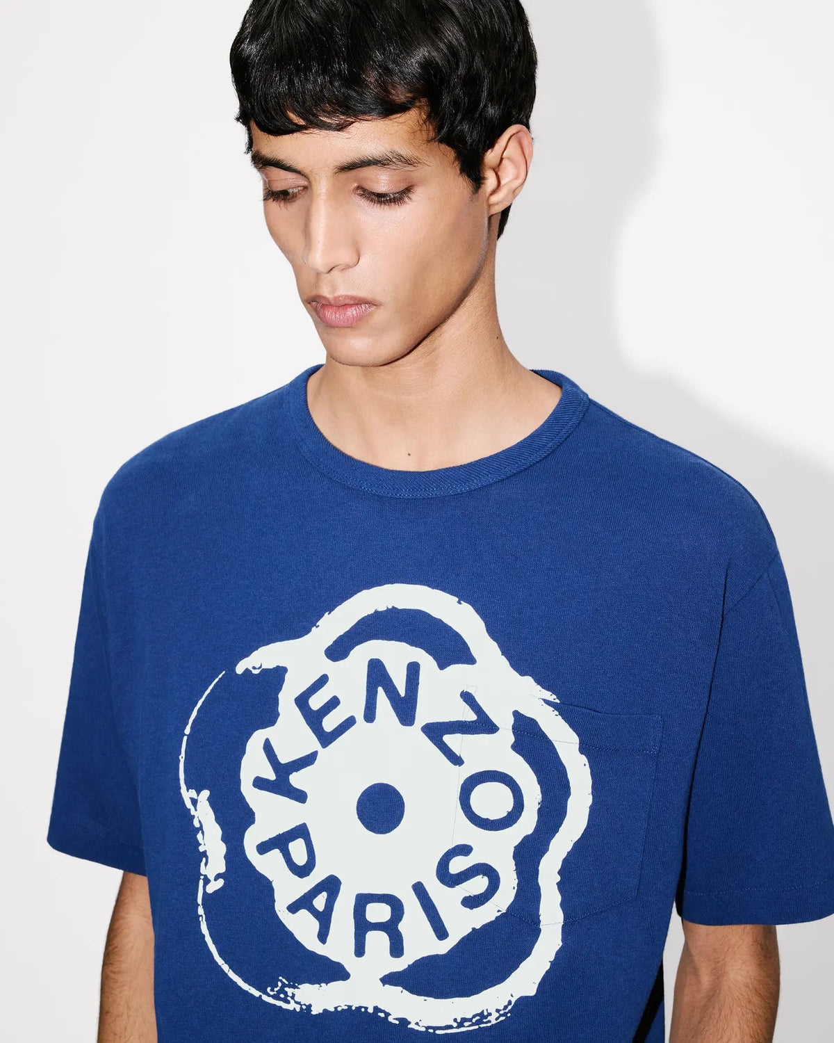 T-Shirt Kenzo Paris "Boke Flower Classic" con tasca uomo