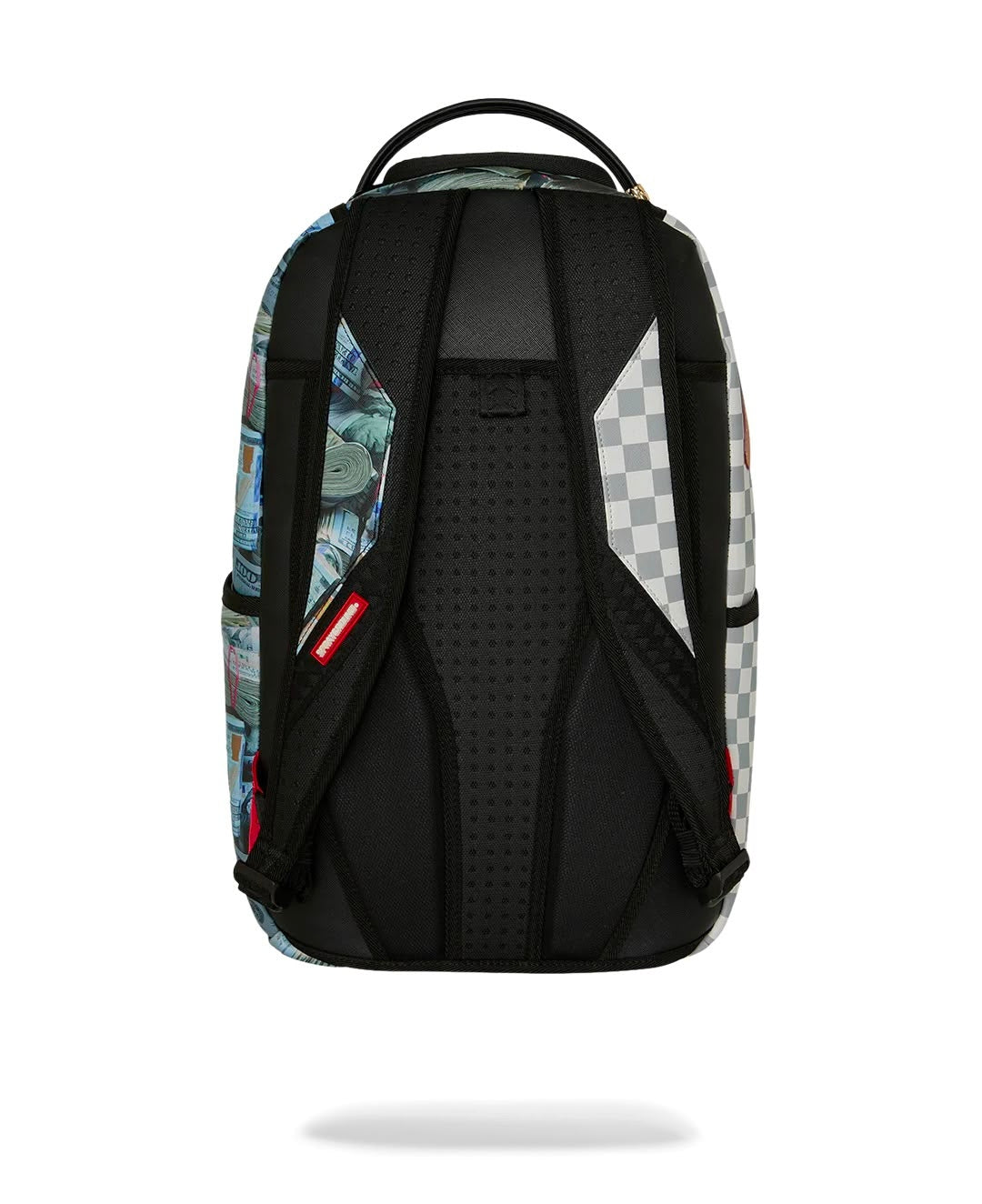 Zaino Sprayground bianco CREAM CHECK FULL OF CASH BACKPACK 