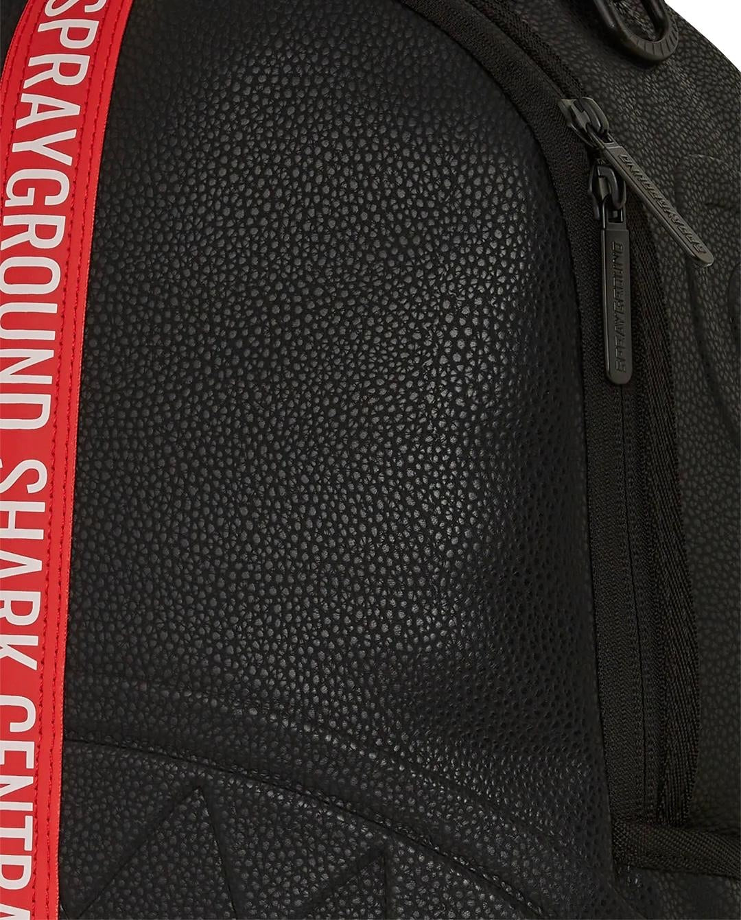 Zaino Sprayground nero Shark central next stop zip dlxsv backpack