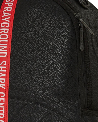 Zaino Sprayground nero Shark central next stop zip dlxsv backpack