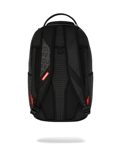 Zaino Sprayground nero Shark central split infinity dlxsv backpack
