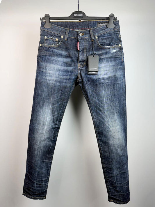 Jeans G2Firenze slim "Dark Gold" uomo