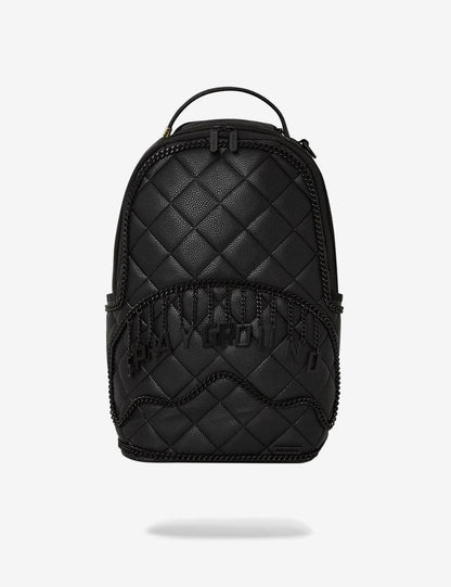 Zaino Sprayground nero quilt with 1 line stitch backpack