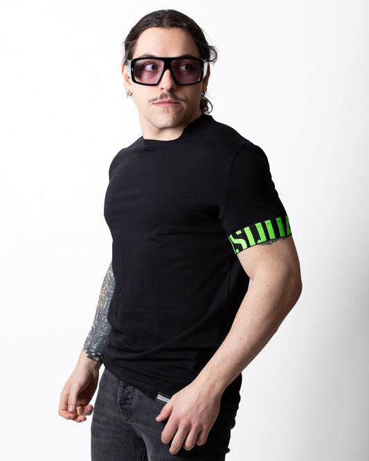 T-Shirt Dsquared2 con fascia logata uomo