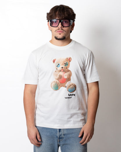 T-Shirt Barrow "Performers" con stampa Teddy