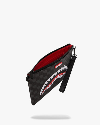 Pochette Sprayground nero SIP BALLOON BLACK CROSSBODY POUCHETTE clutch con tracolla