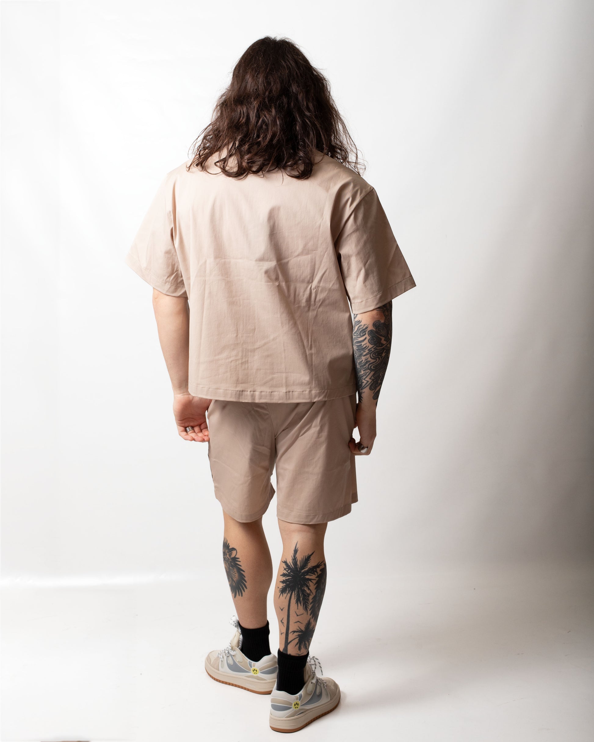 Bermuda Comme des Fuckdown in policotone con inserto uomo