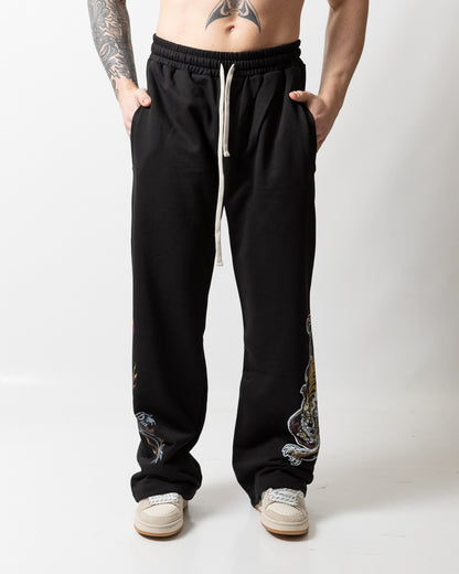 Pantalone Comme des Fuckdown in felpa con stampe uomo