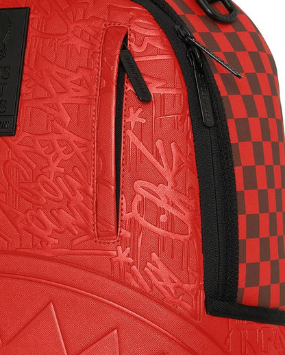 Zaino Sprayground rosso JAMES FIRST CLASS RED BACKPACK