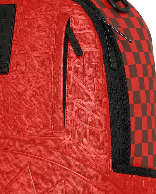 Zaino Sprayground rosso JAMES FIRST CLASS RED BACKPACK