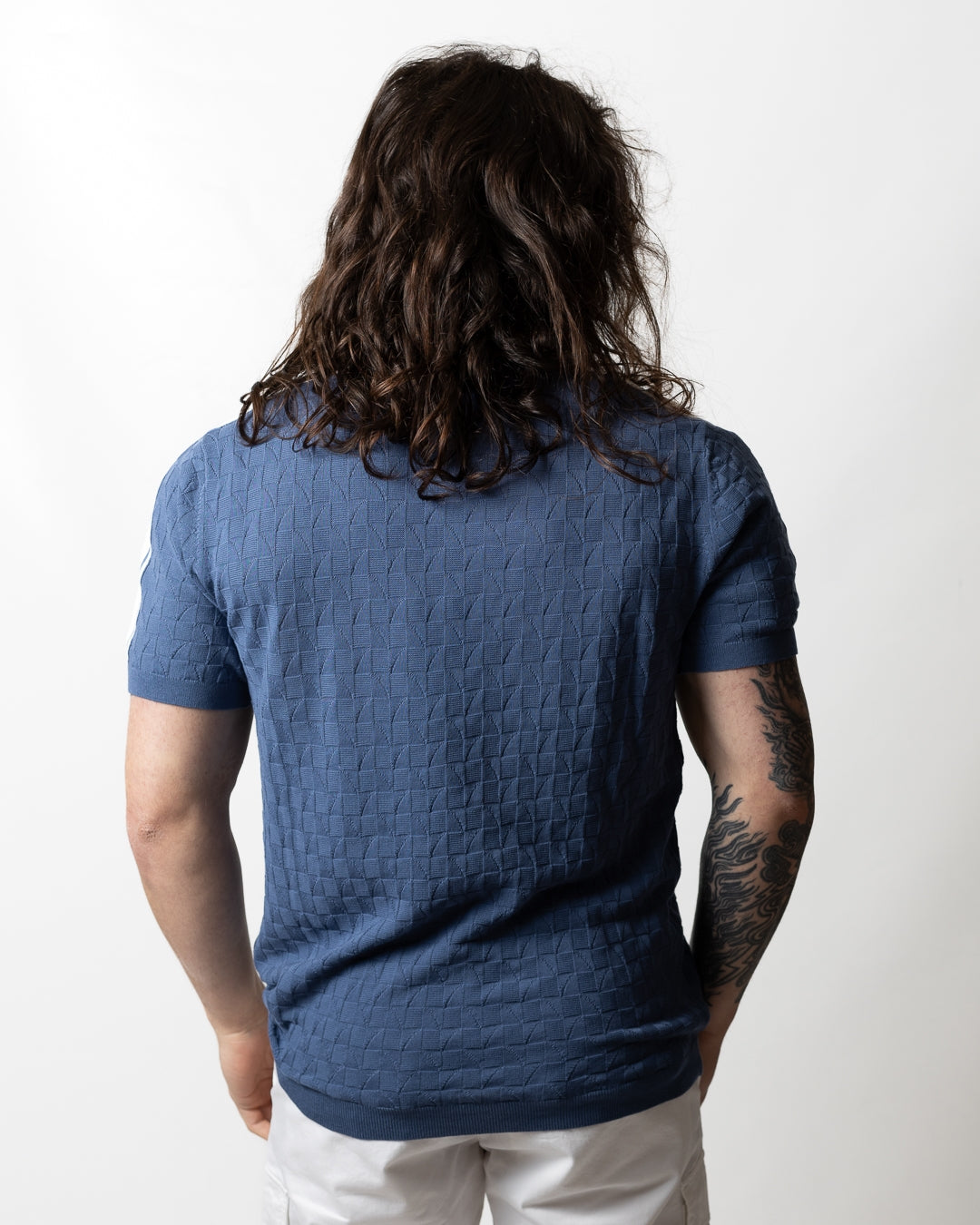 T-Shirt Liu Jo in maglia con ricami uomo