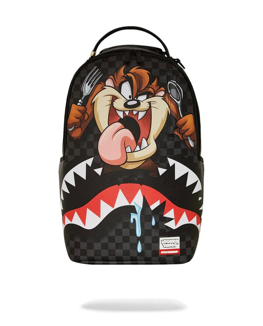 Zaino Sprayground nero Taz shark bite bag backpack
