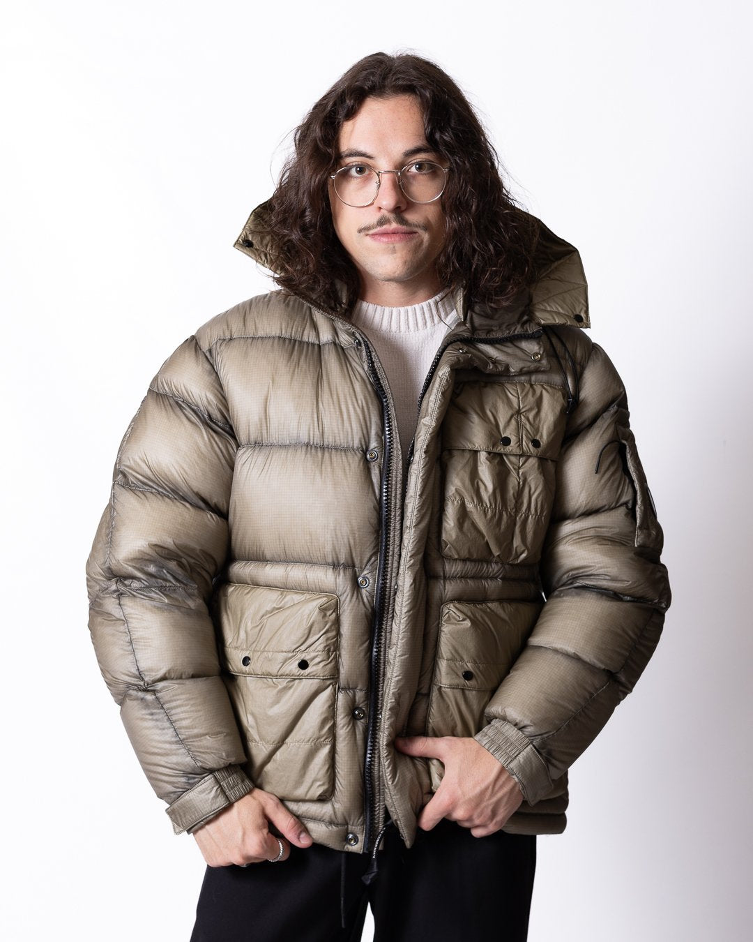 Giubbotto C.P. Company D.D. Shell Down Jacket con tasche