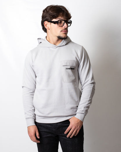 Felpa Colmar con cappuccio e dettagli in nylon uomo