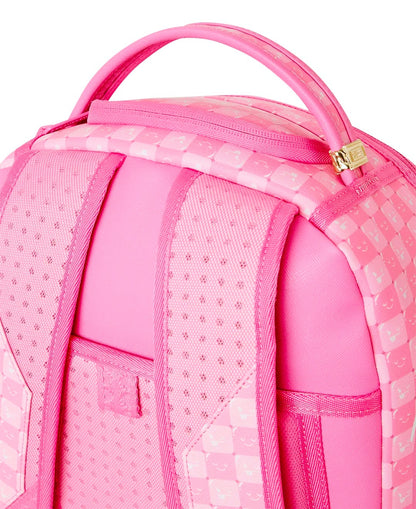 Zaino Sprayground fucsia PINK NEW CHECK FACES BACKPACK