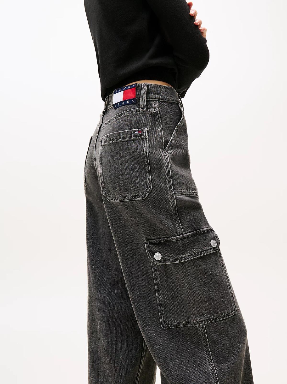 Jeans Tommy Jeans cargo donna