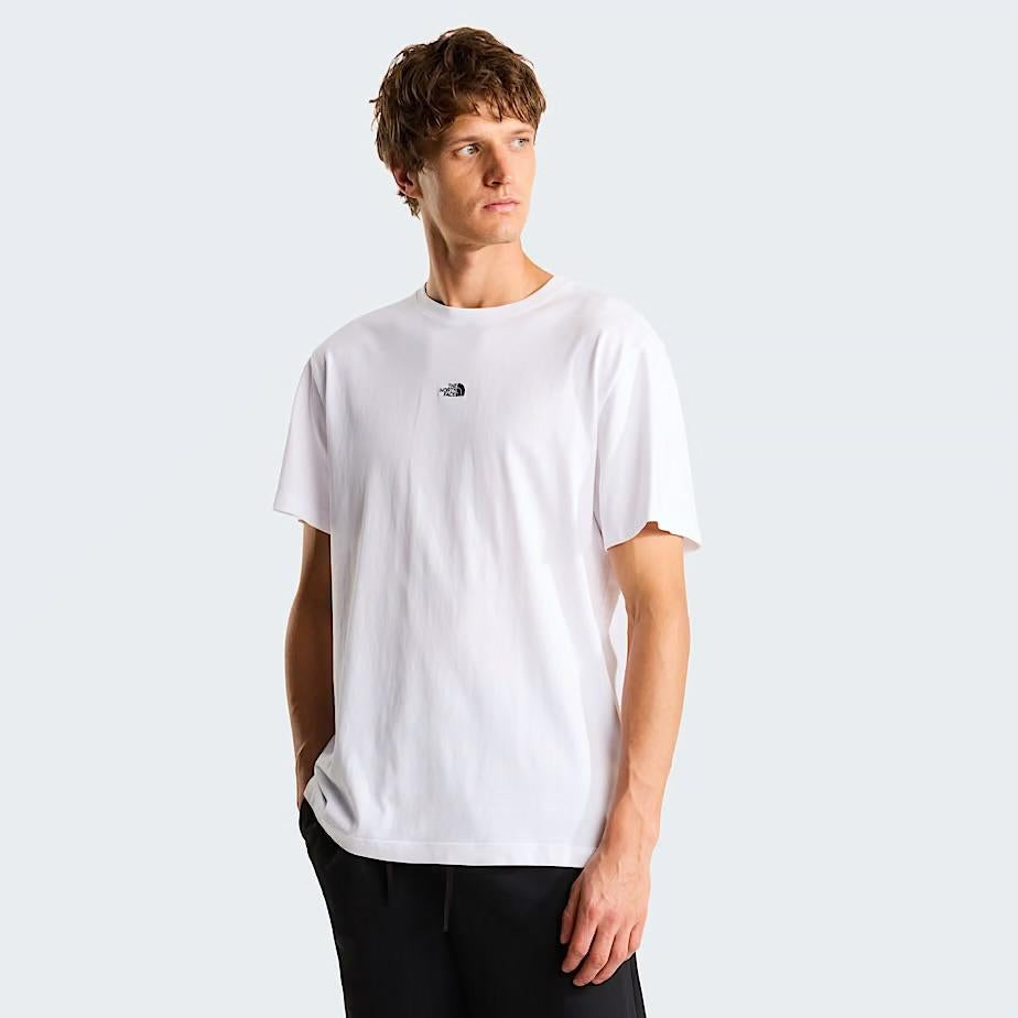 T-Shirt The North Face con logo minimal ricamato uomo