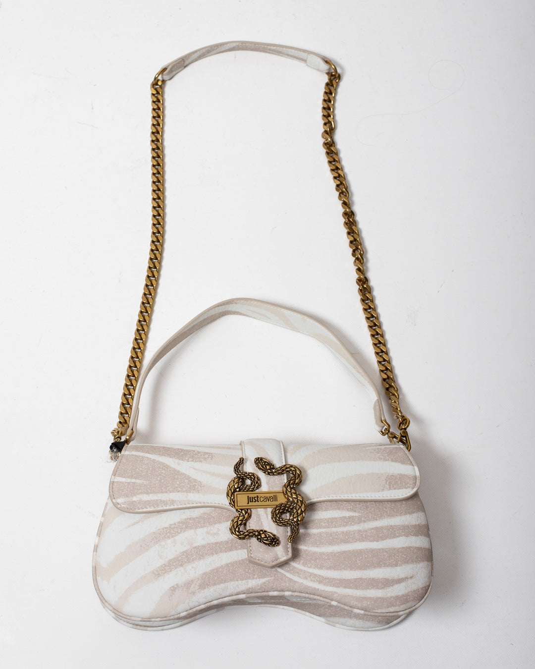 Borsa Just Cavalli "Print Natural Palm" donna