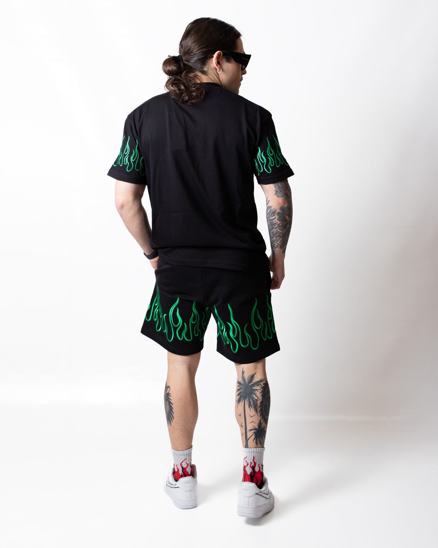 Bermuda Vision of Super "Green Flames" uomo