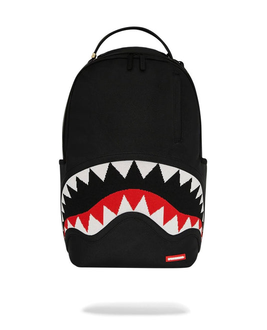 Zaino Sprayground nero fly knit mouth dlx-satin backpack
