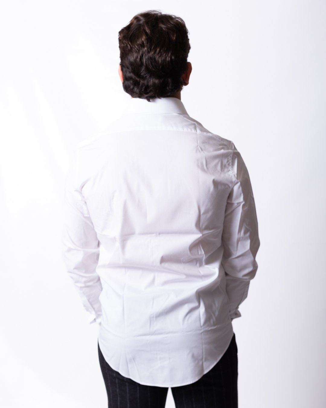 Camicia Calvin Klein regular in poplin stretch uomo