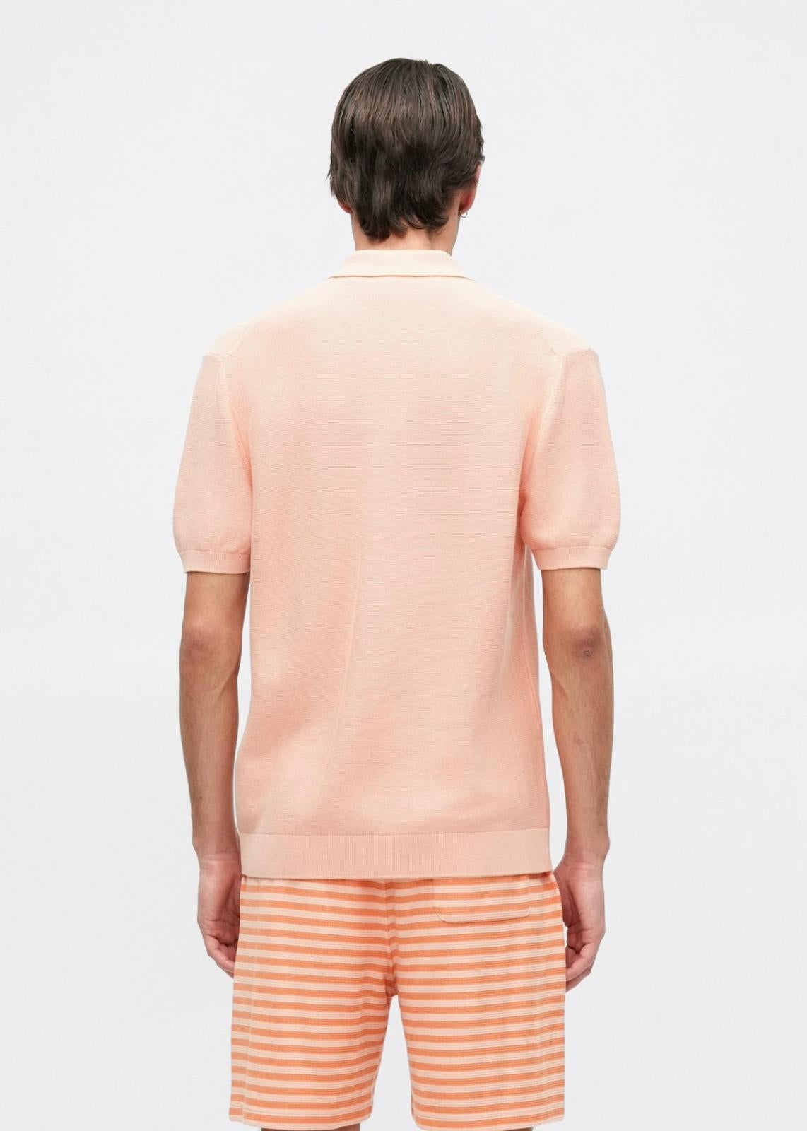 Polo Lacoste in maglia classic fit uomo