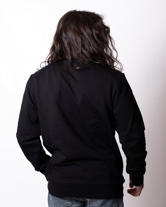 Felpa Iceberg girocollo con stampa e logo ricamato uomo