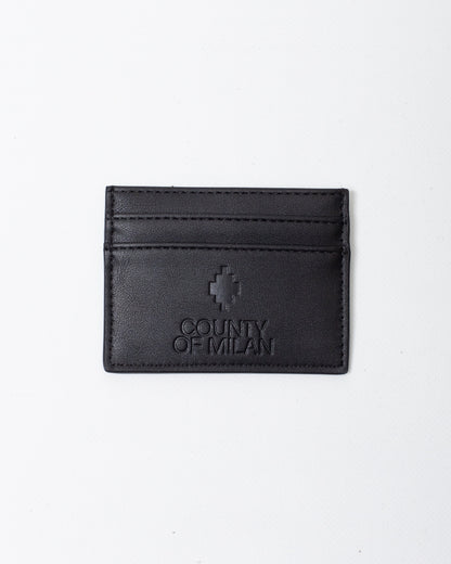Portacarte Marcelo Burlon "County" in ecopelle logato