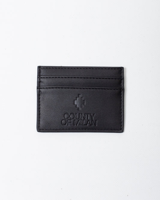 Portacarte Marcelo Burlon "County" in ecopelle logato