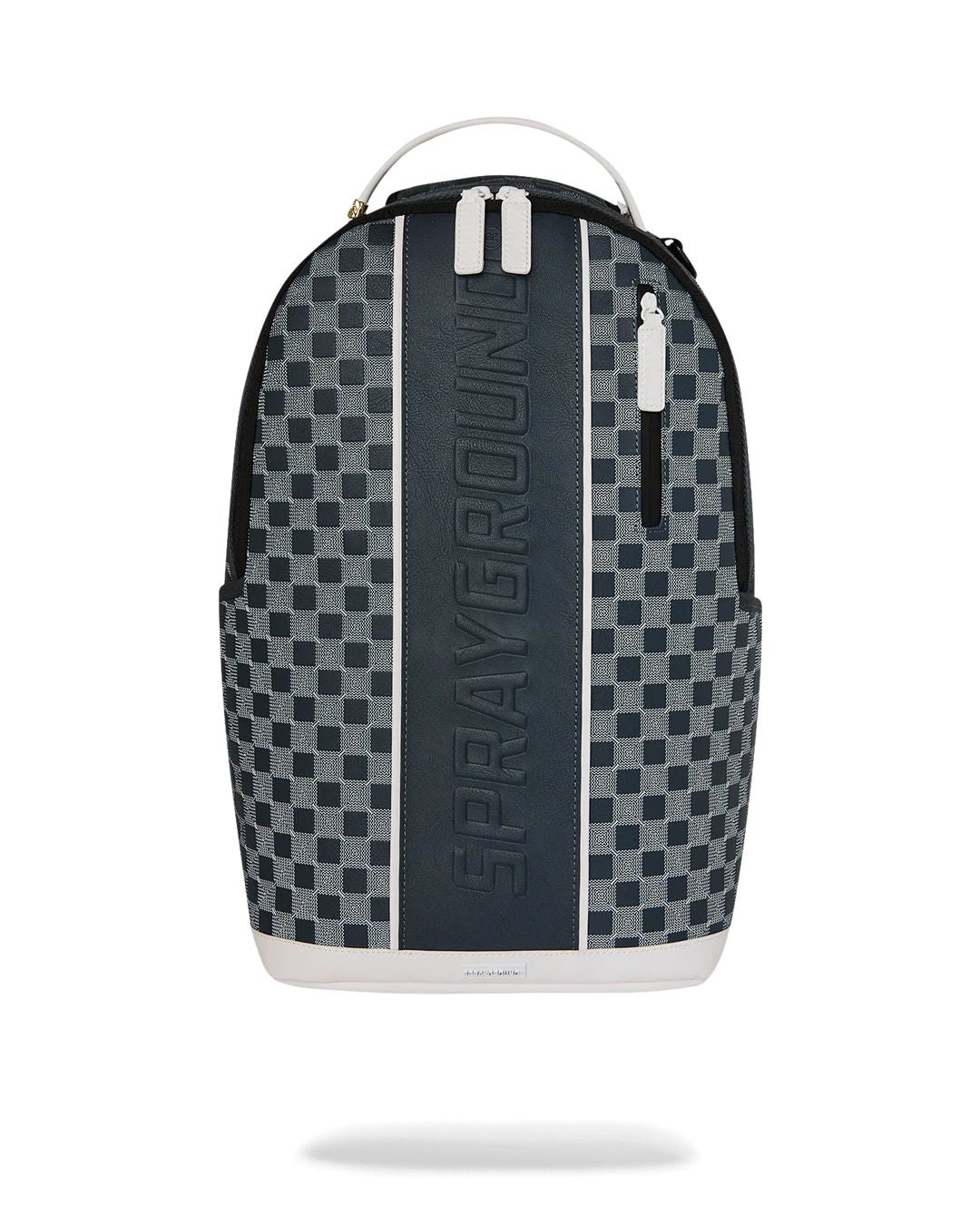 Zaino Sprayground bianco "Upscale check backpack" 
