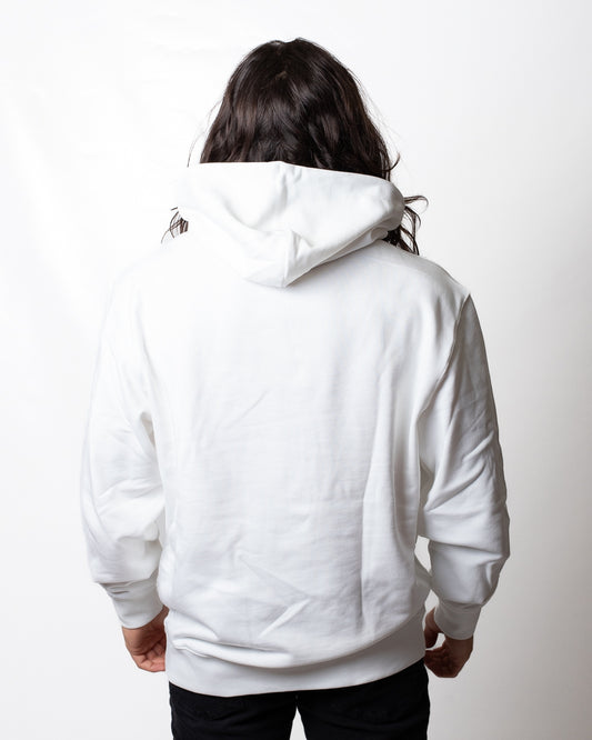 Felpa Calvin Klein con cappuccio e logo a contrasto uomo