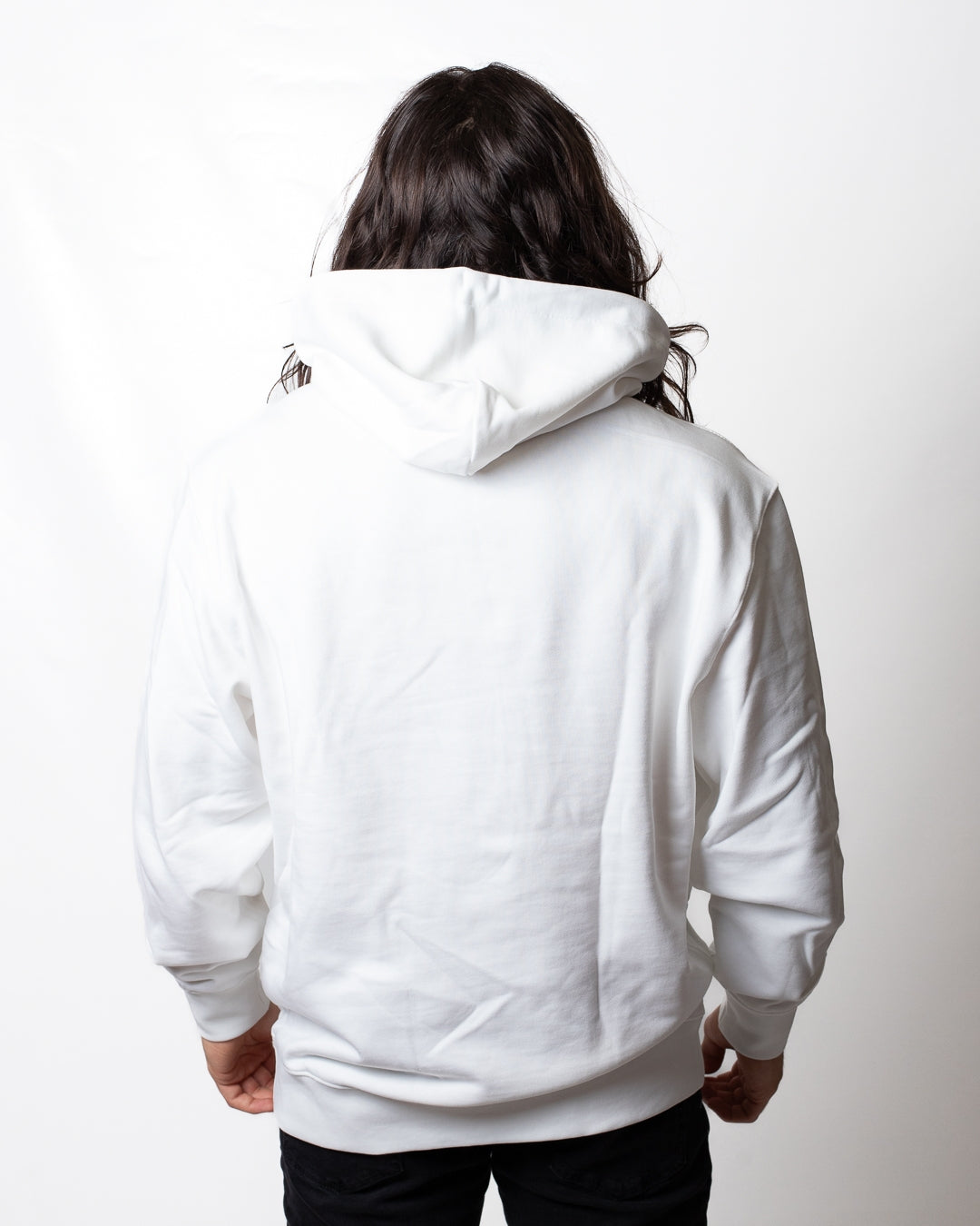 Felpa Calvin Klein con cappuccio e logo a contrasto uomo