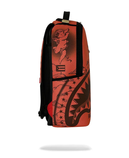 Zaino Sprayground rosso JON Z TATTOOS BACKPACK 