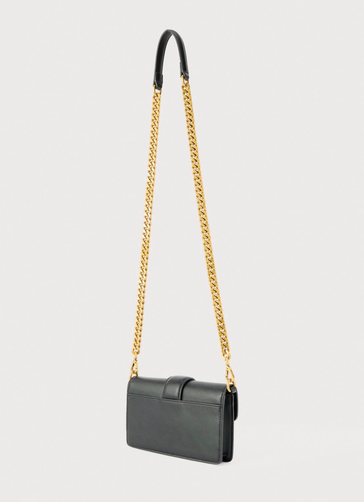 Borsa Just Cavalli a tracolla logo oro snakes donna