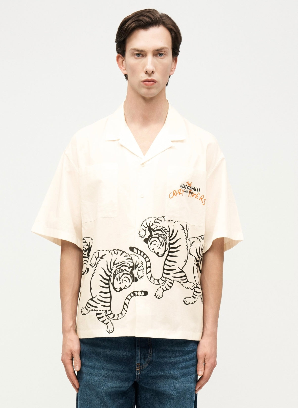 Camicia Just Cavalli "Crazy Tiger" uomo