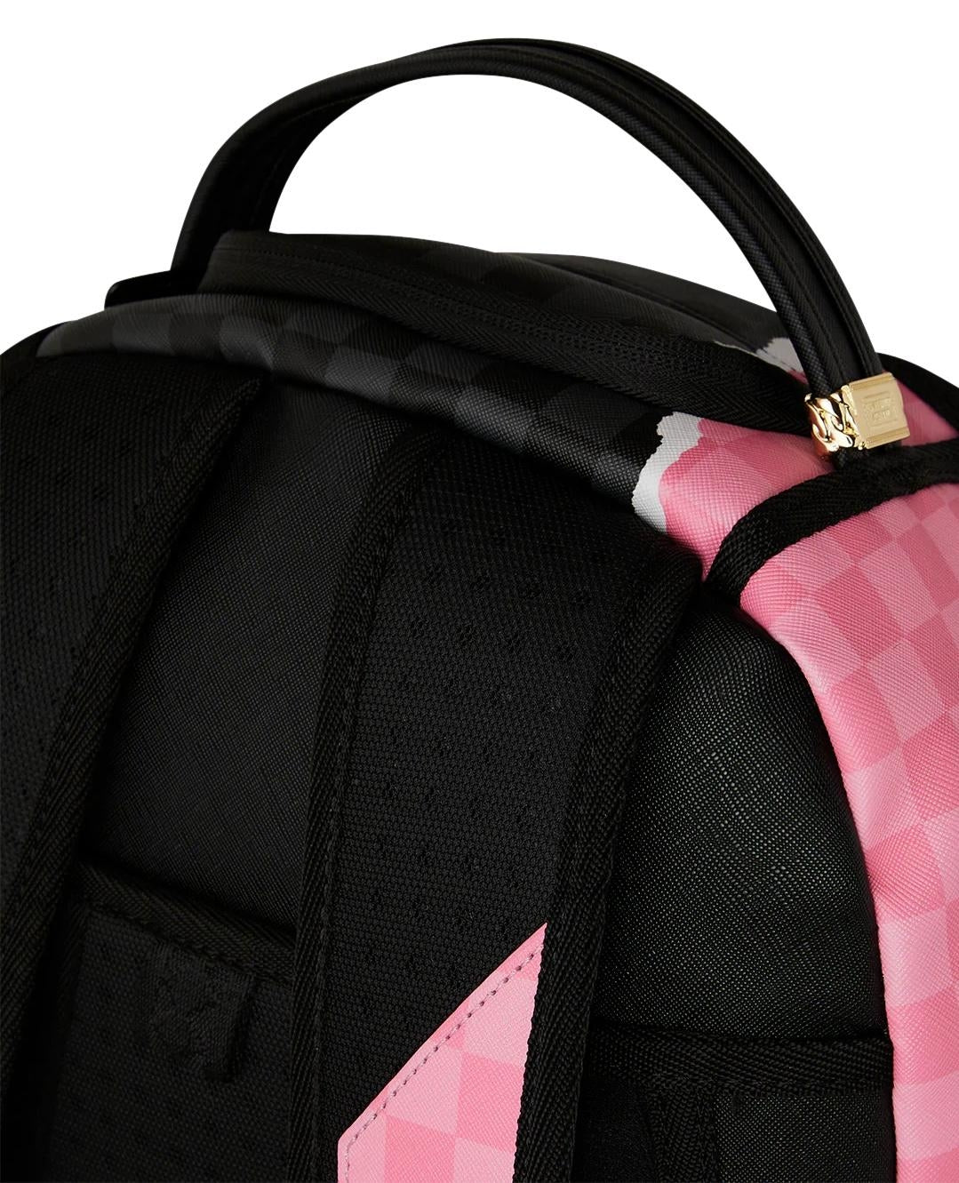 Zaino Sprayground fucsia "PINK AND BLACK TEAR SIP BACKPACK"