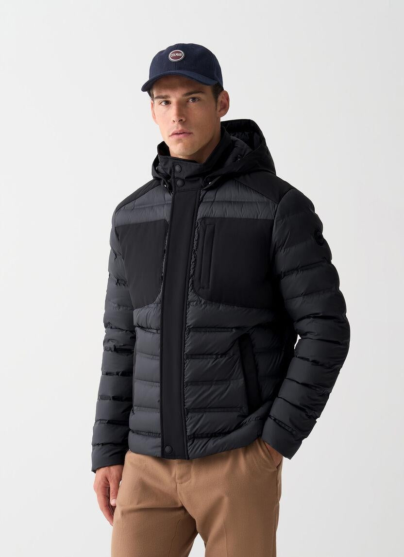 Giubbotto Colmar "Durability" con dettagli in nylon uomo