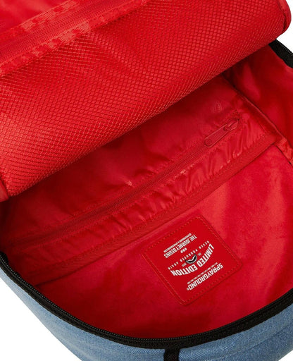 Zaino Sprayground denim shark bite dlxsv backpack