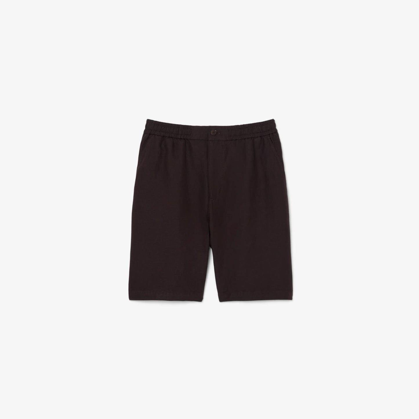 Bermuda Lacoste in misto lino uomo