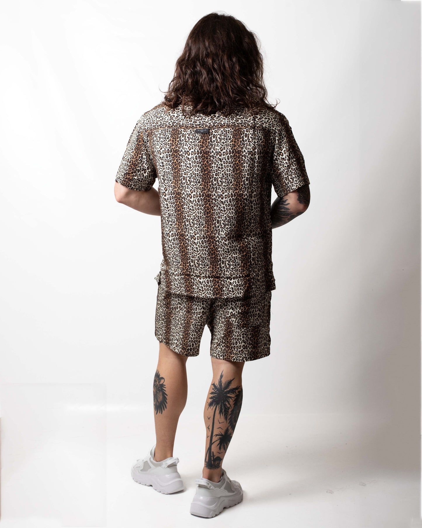 Camicia Gaelle "Fit Bowling" stampata uomo